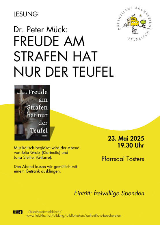 Freude am Strafen hat nur der Teufel