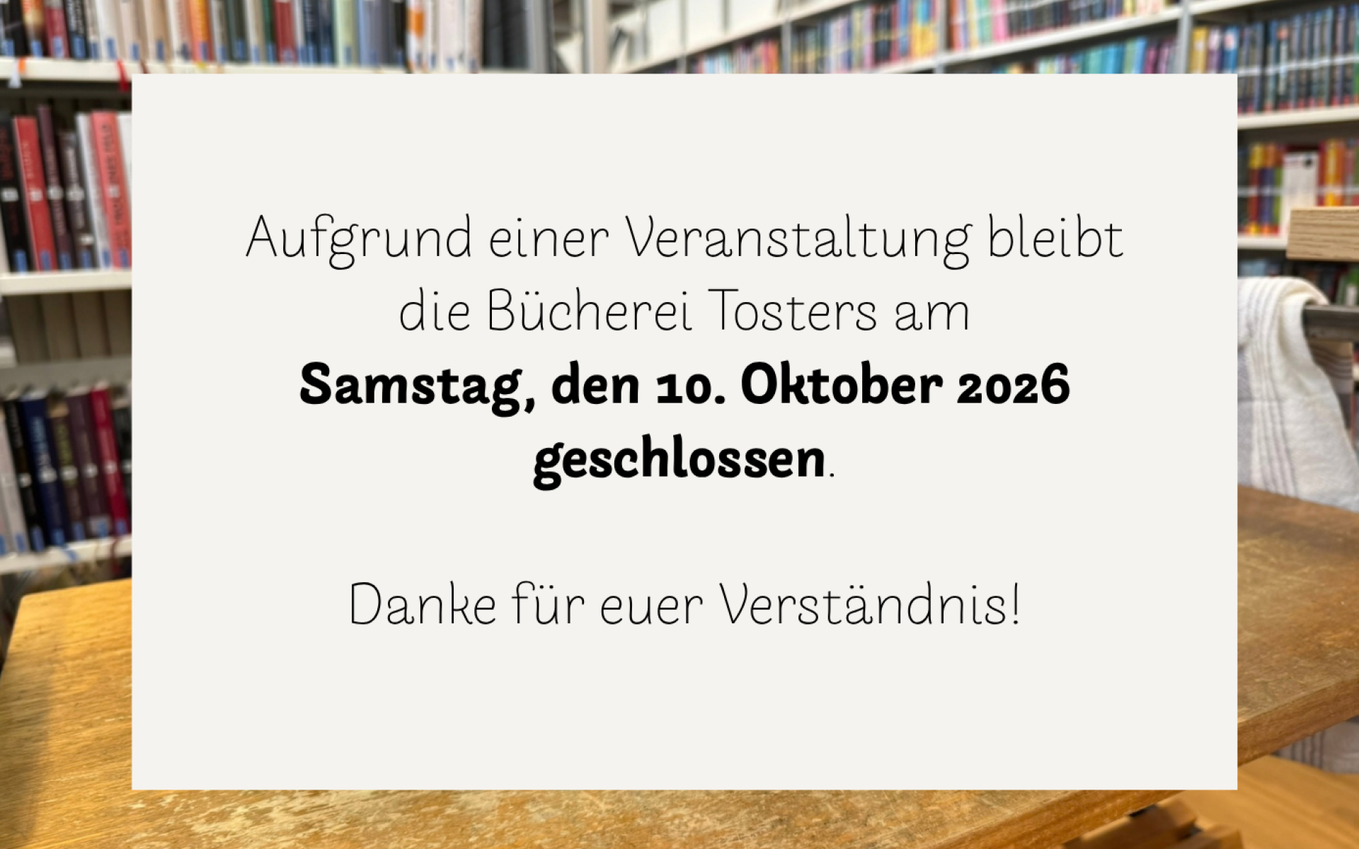 Geschlossen